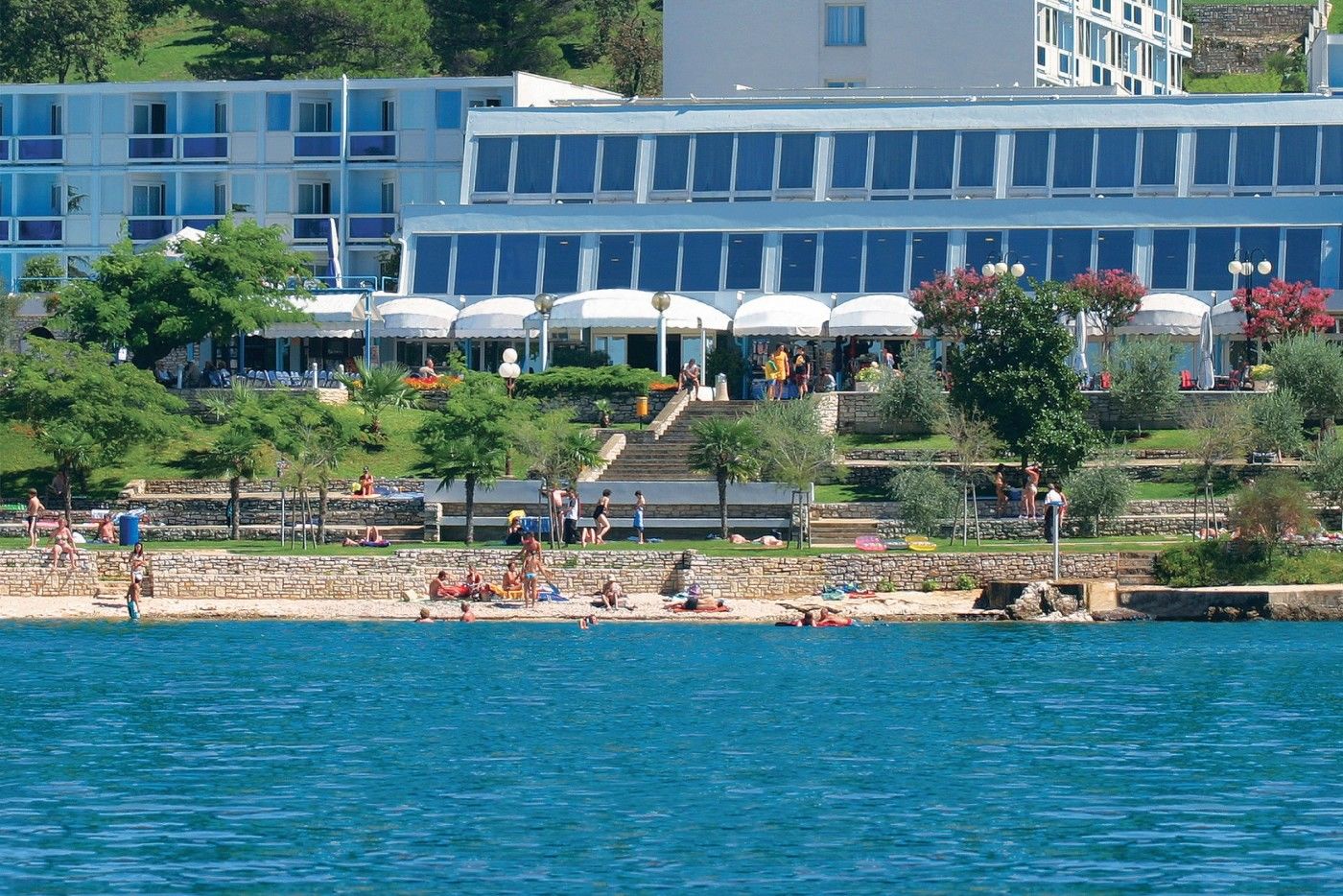 Hotel Plavi Plava Laguna Porec Esterno foto
